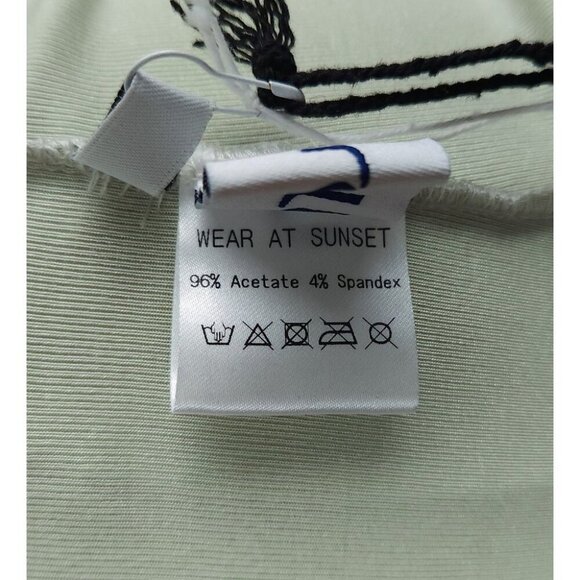 Tyrell Stretch Jersey Maxi Skirt Size XL Green SSENSE Exclusive $150 - Picture 9 of 10